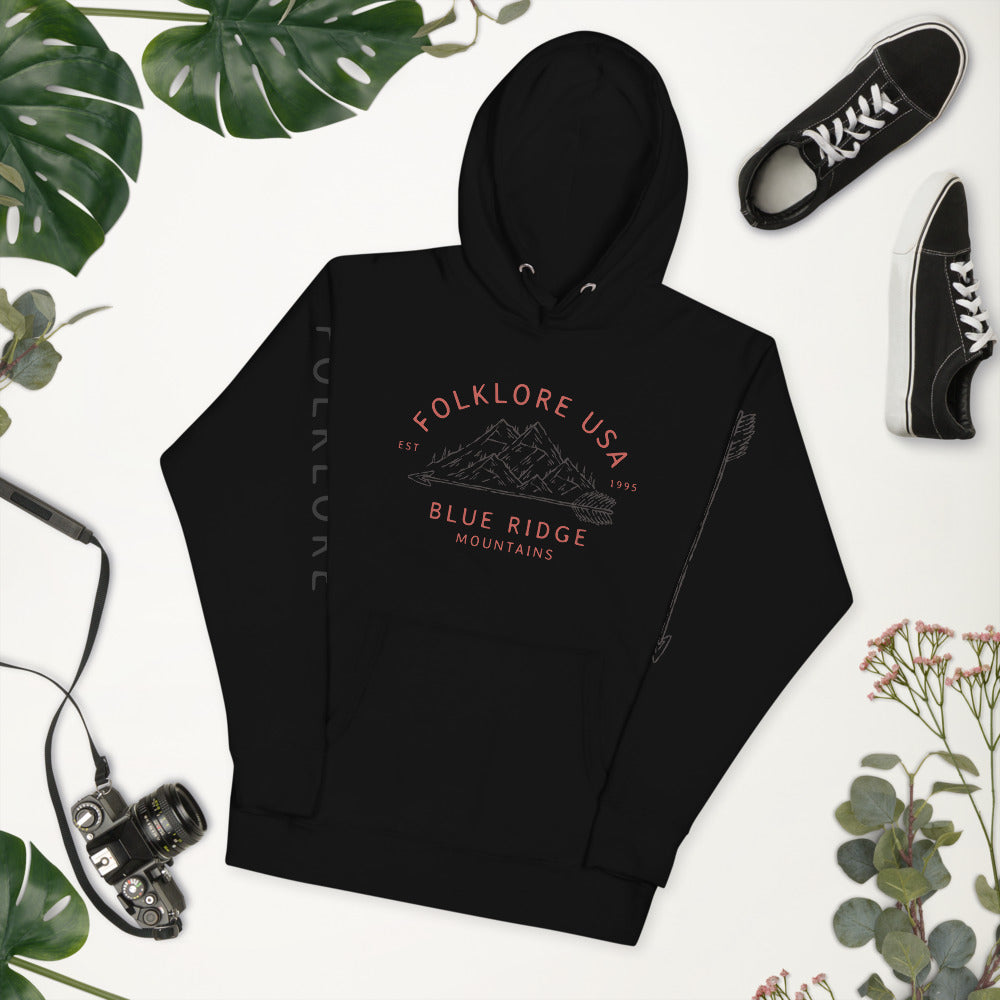Blue Ridge Mountains Unisex Hoodie