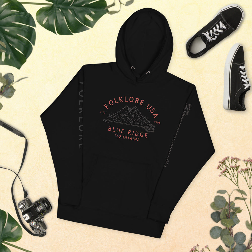 Blue Ridge Mountains Unisex Hoodie