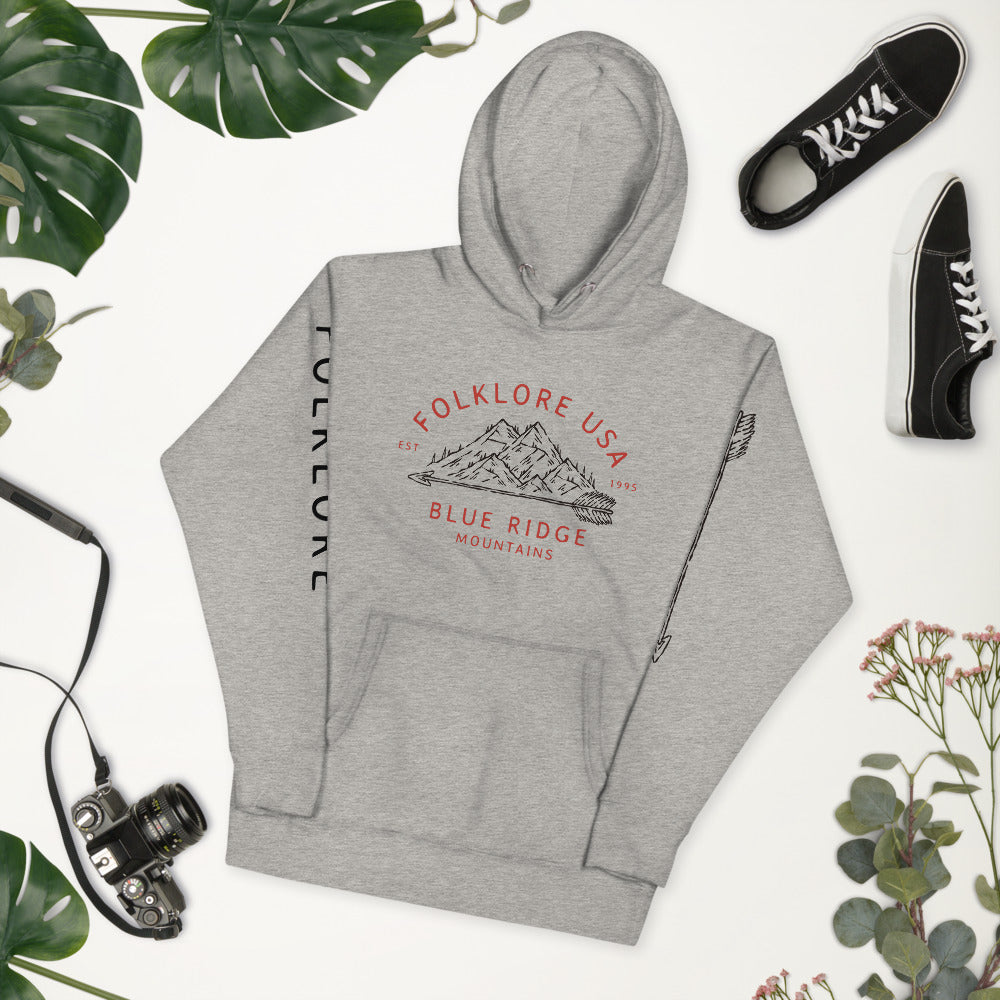 Blue Ridge Mountains Unisex Hoodie