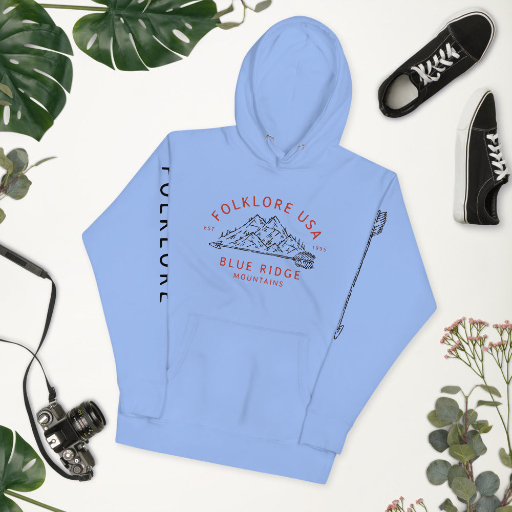 Blue Ridge Mountains Unisex Hoodie