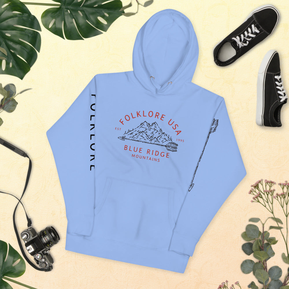 Blue Ridge Mountains Unisex Hoodie
