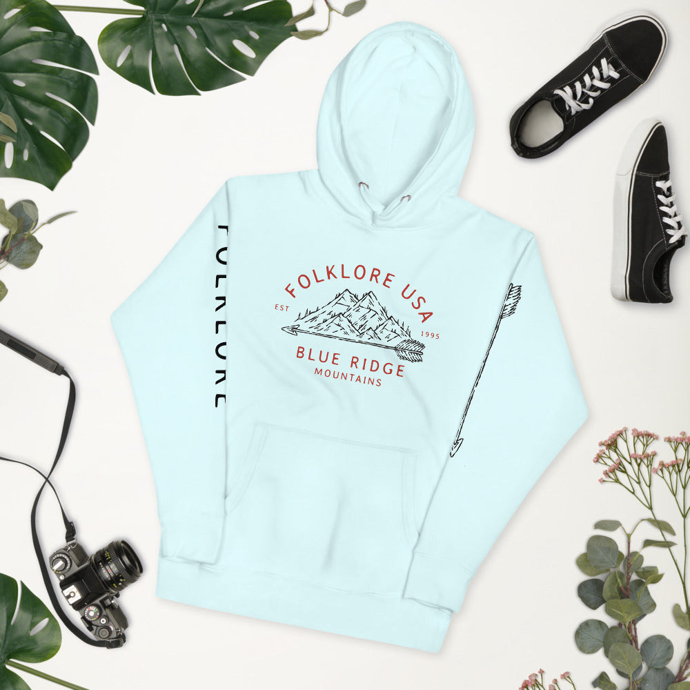 Blue Ridge Mountains Unisex Hoodie