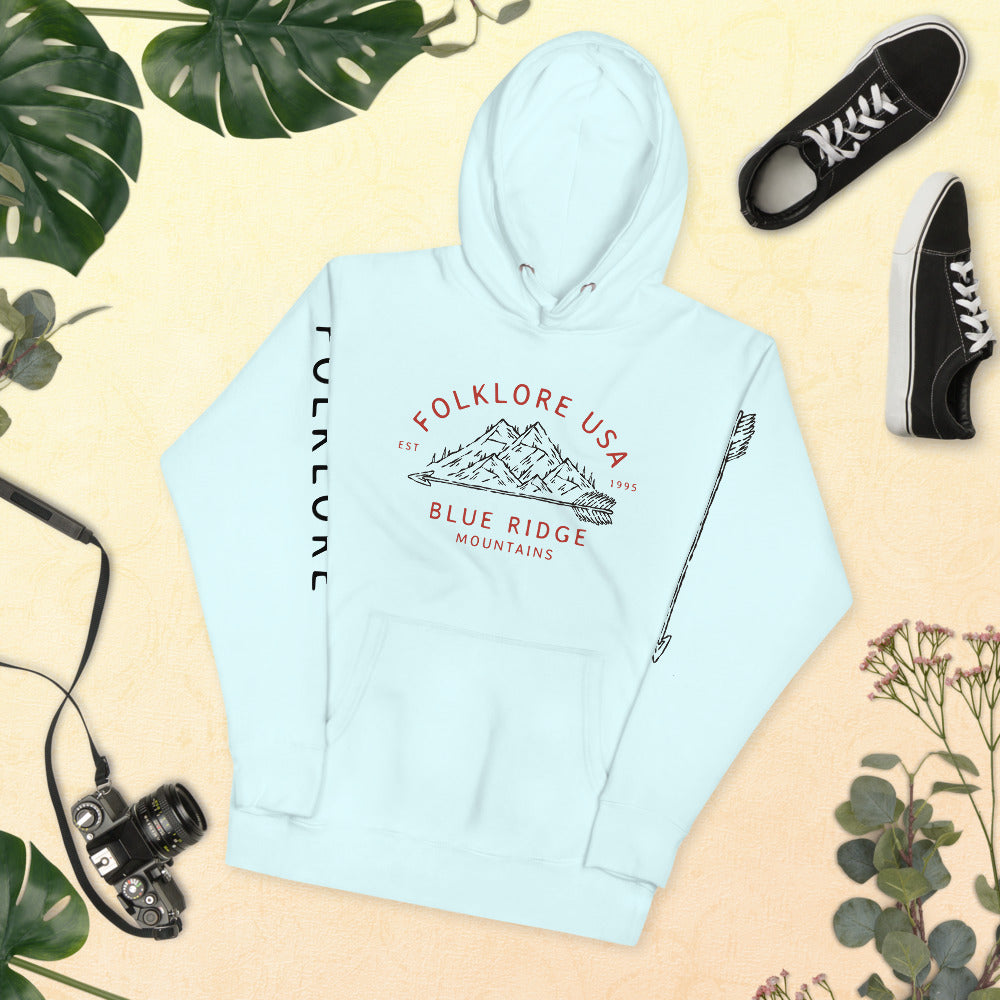 Blue Ridge Mountains Unisex Hoodie