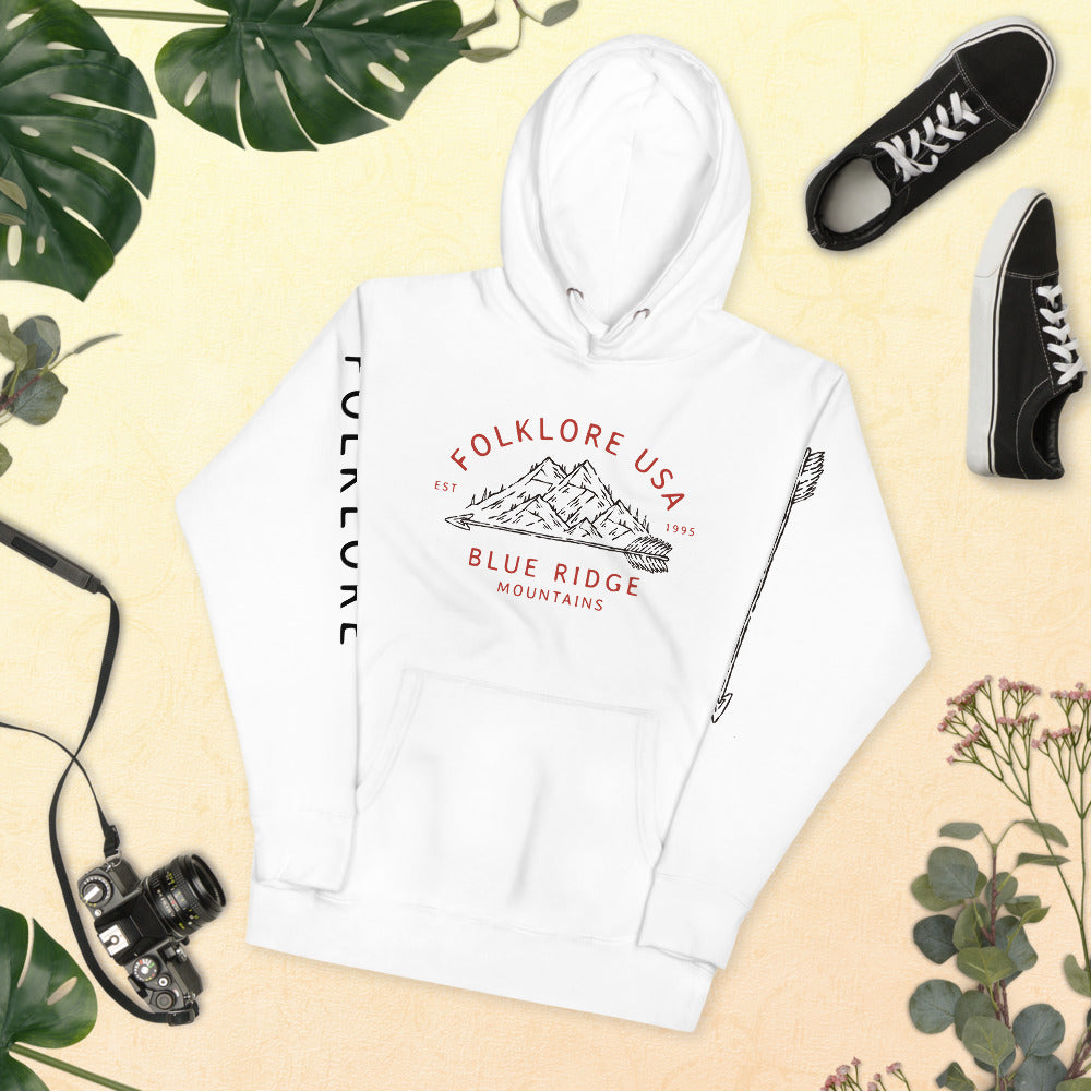 Blue Ridge Mountains Unisex Hoodie