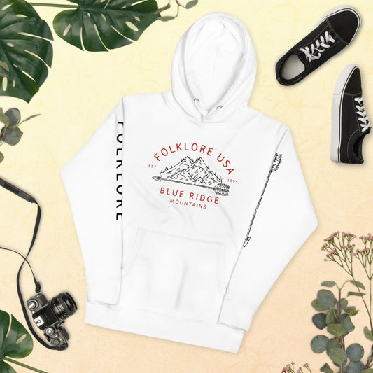 Blue Ridge Mountains Unisex Hoodie