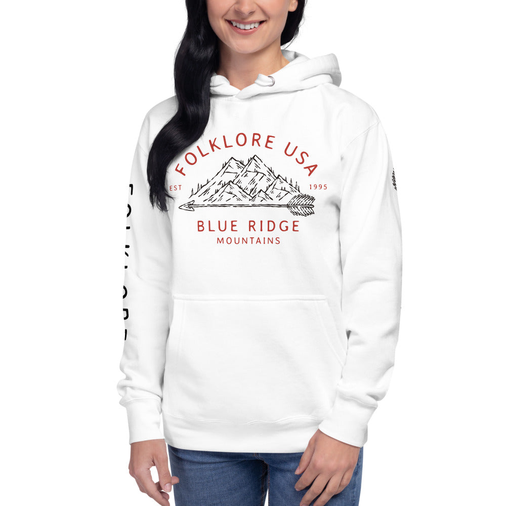 Blue Ridge Mountains Unisex Hoodie