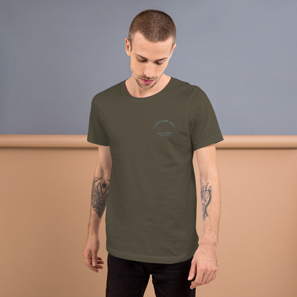 Blue Ridge Mountains #2 Unisex Short Sleeve Tee