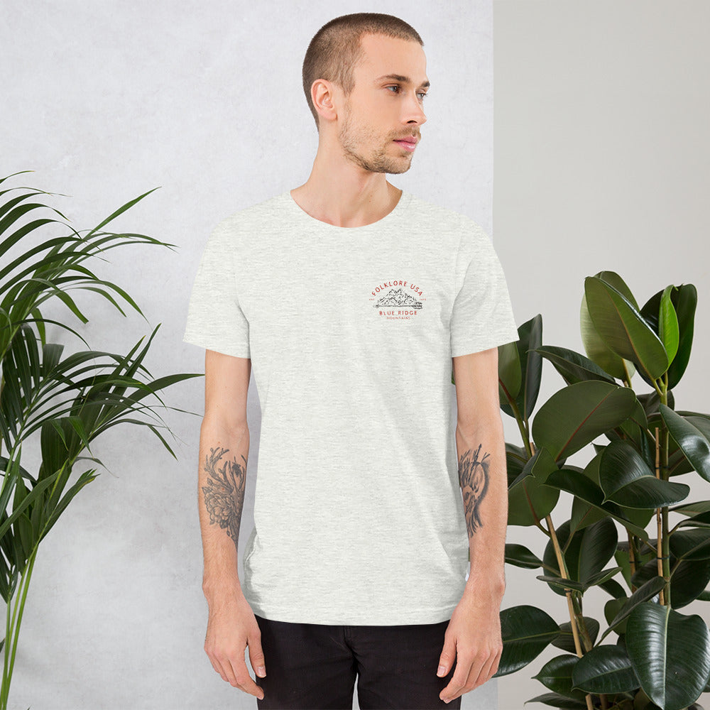 Blue Ridge Mountains Unisex Short Sleeve Tee