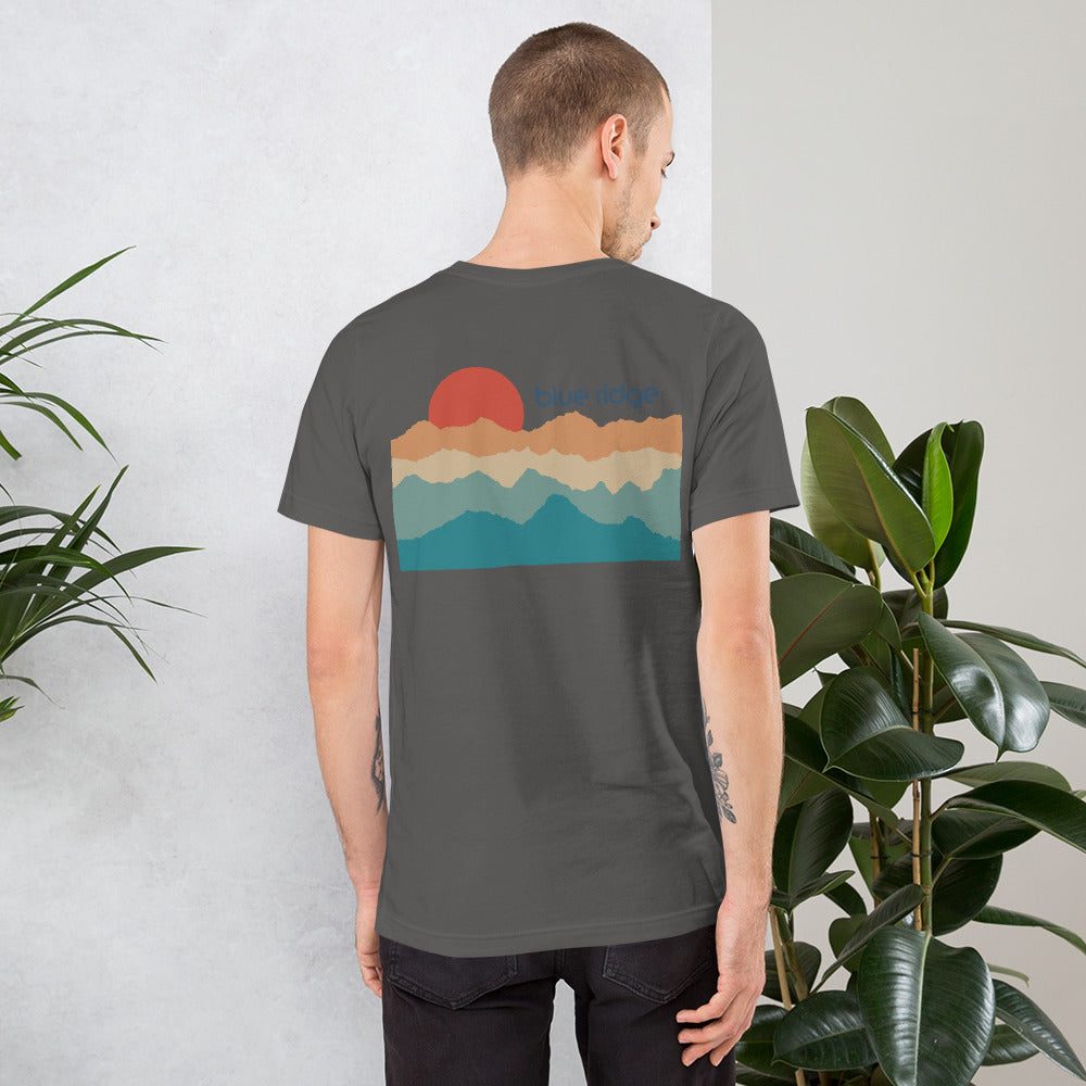 Blue Ridge Mountains Unisex Short Sleeve Tee