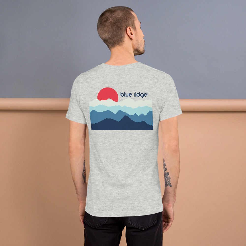 Blue Ridge Mountains #2 Unisex Short Sleeve Tee