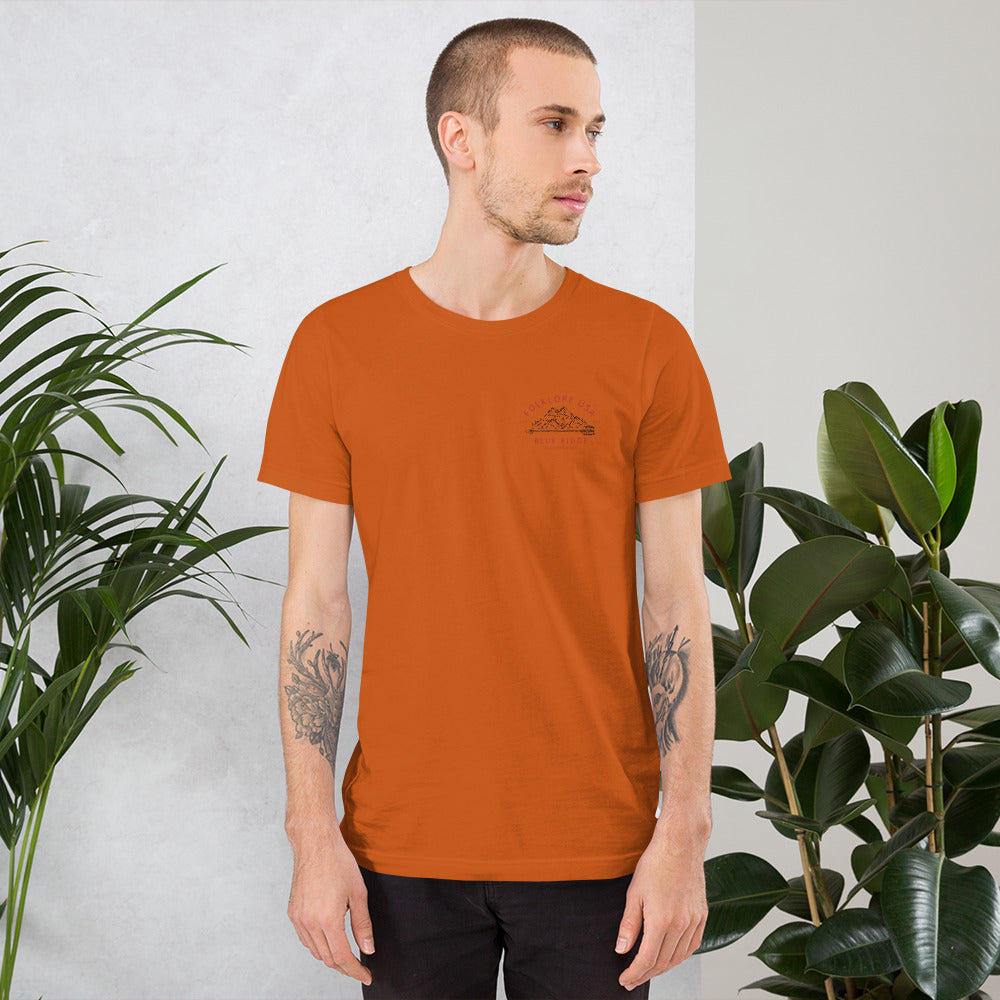 Blue Ridge Mountains Unisex Short Sleeve Tee