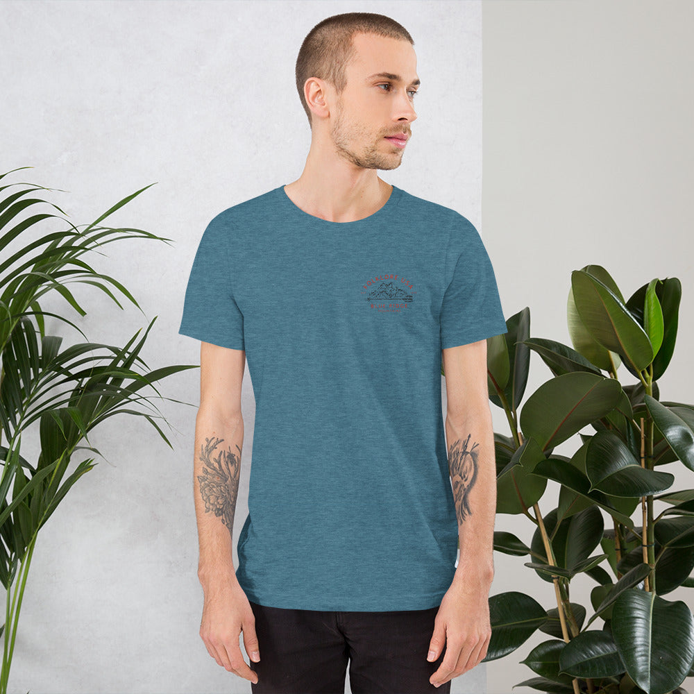 Blue Ridge Mountains Unisex Short Sleeve Tee