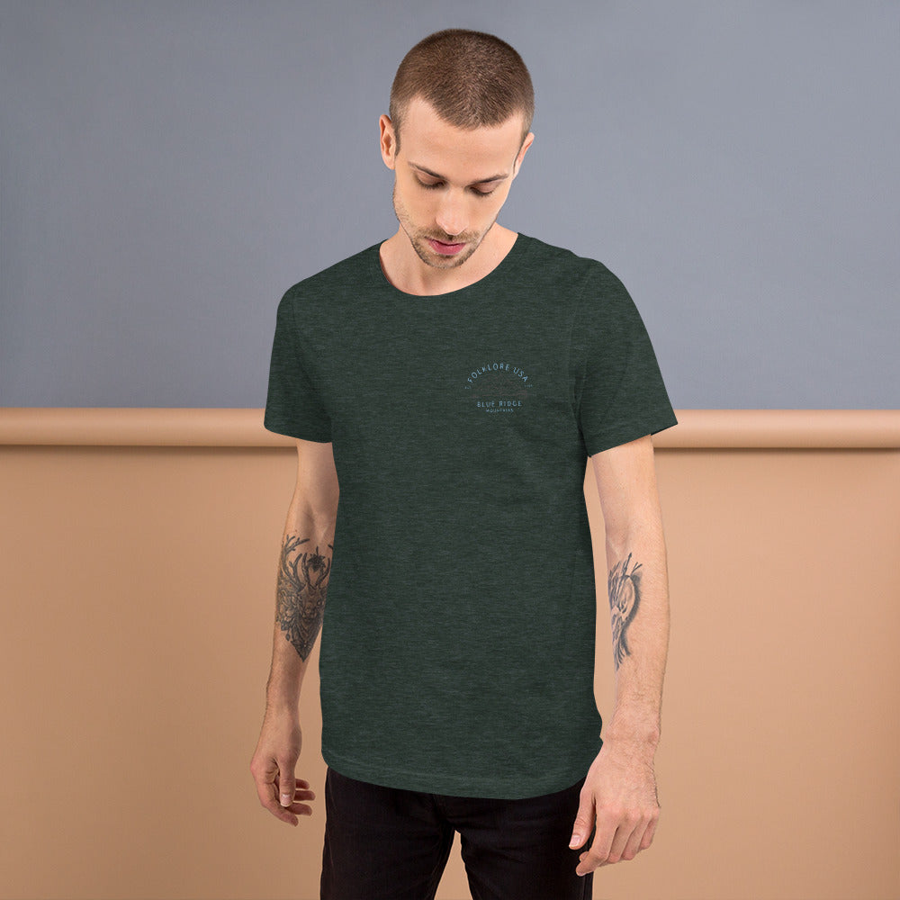 Blue Ridge Mountains #2 Unisex Short Sleeve Tee