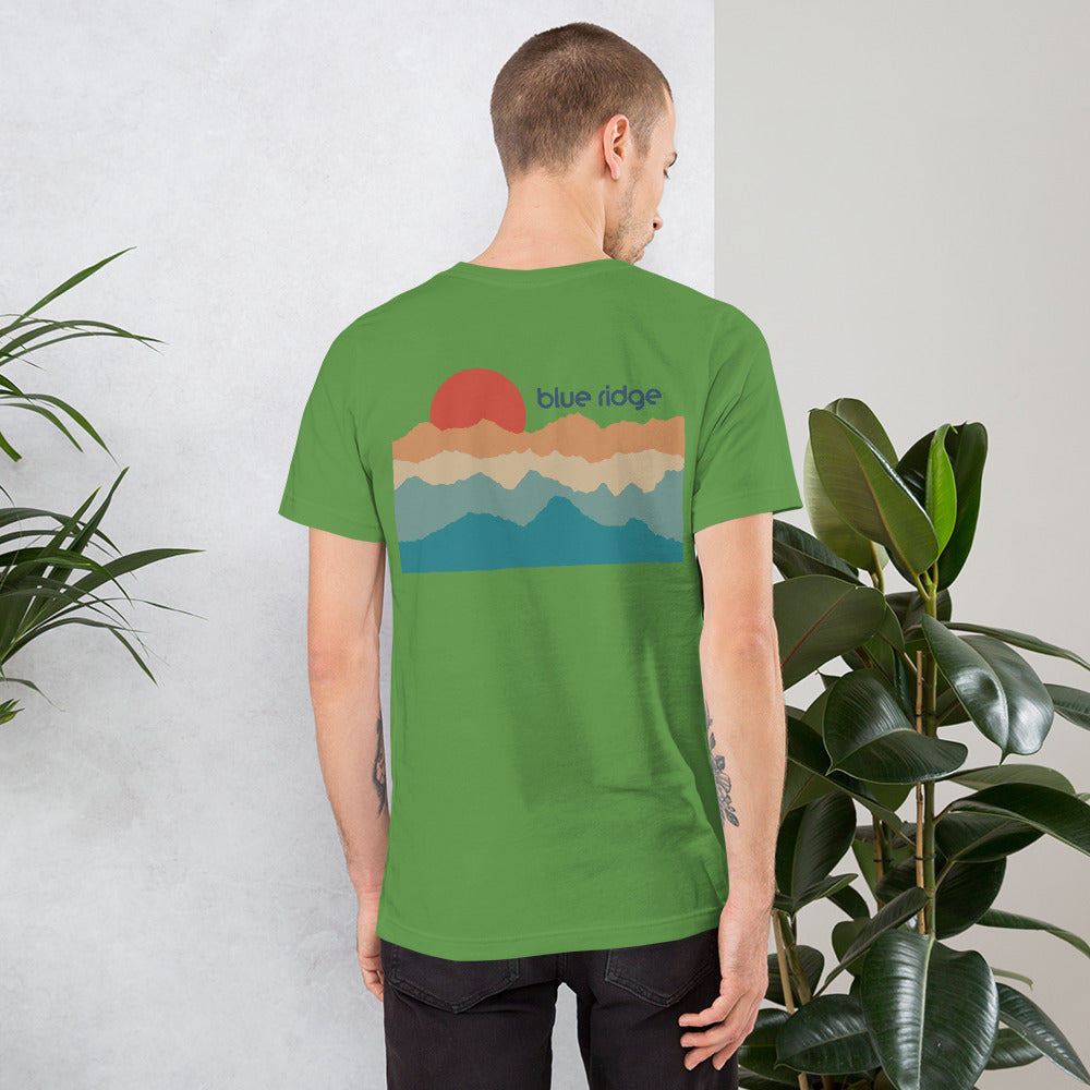 Blue Ridge Mountains Unisex Short Sleeve Tee