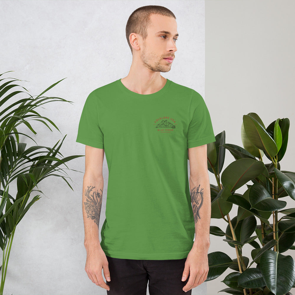 Blue Ridge Mountains Unisex Short Sleeve Tee