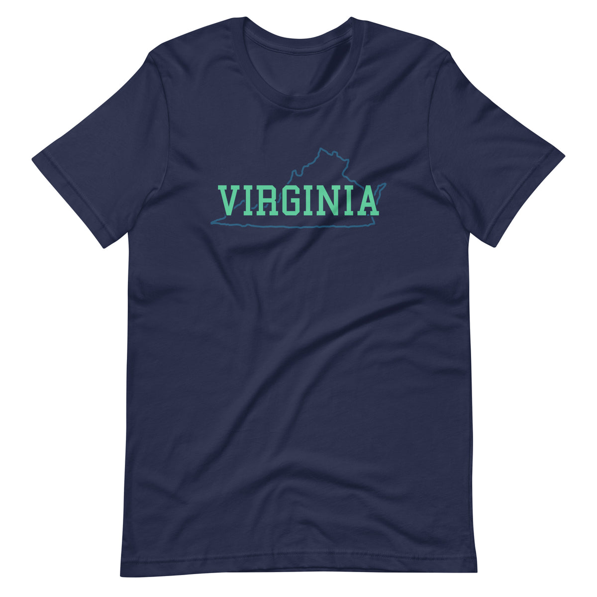 Virginia State Mint Green Unisex Tee