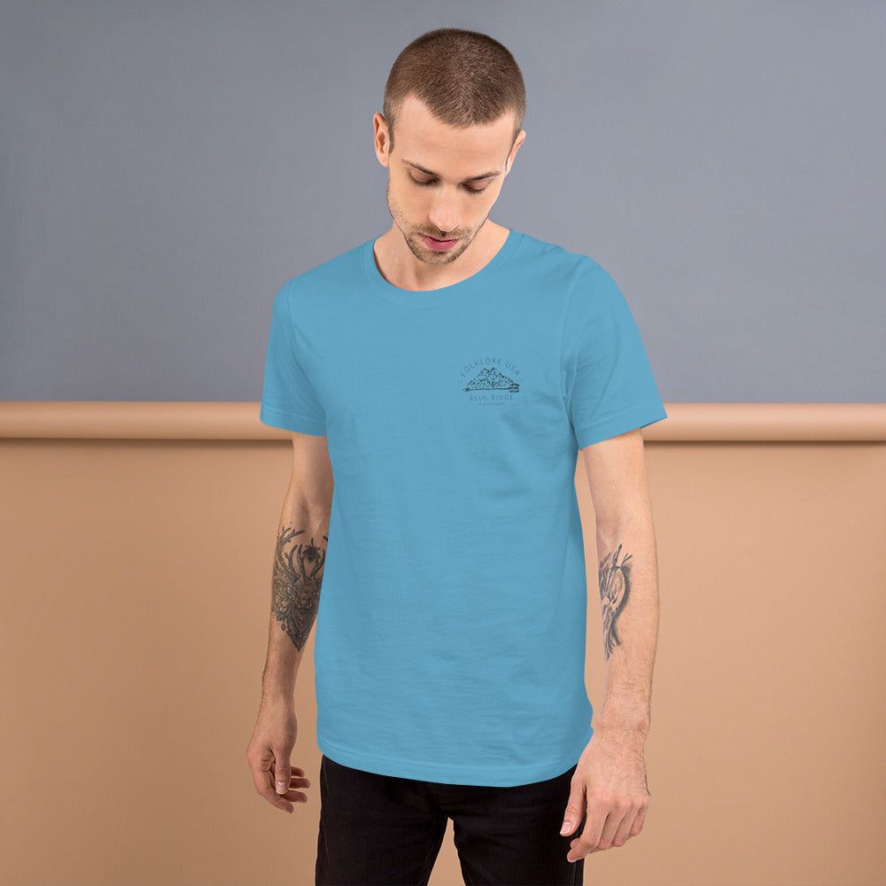 Blue Ridge Mountains #2 Unisex Short Sleeve Tee
