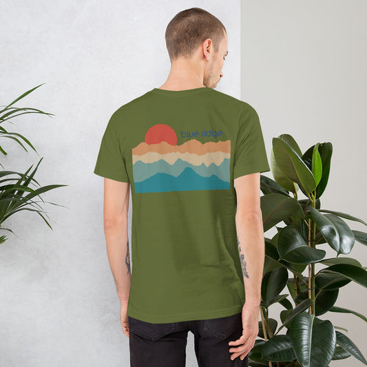 Blue Ridge Mountains Unisex Short Sleeve Tee