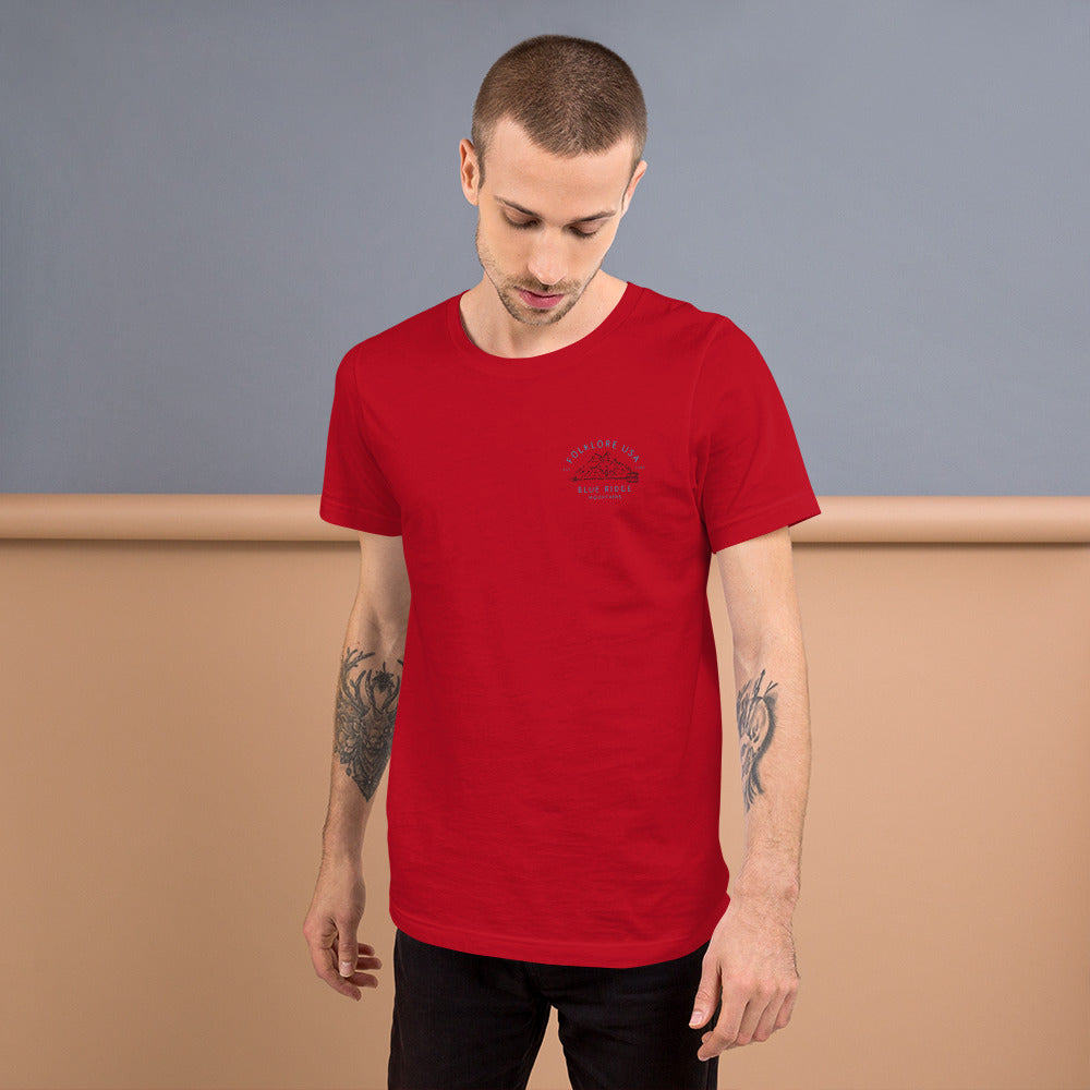 Blue Ridge Mountains #2 Unisex Short Sleeve Tee