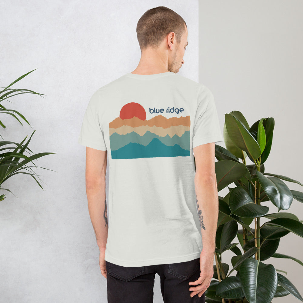 Blue Ridge Mountains Unisex Short Sleeve Tee