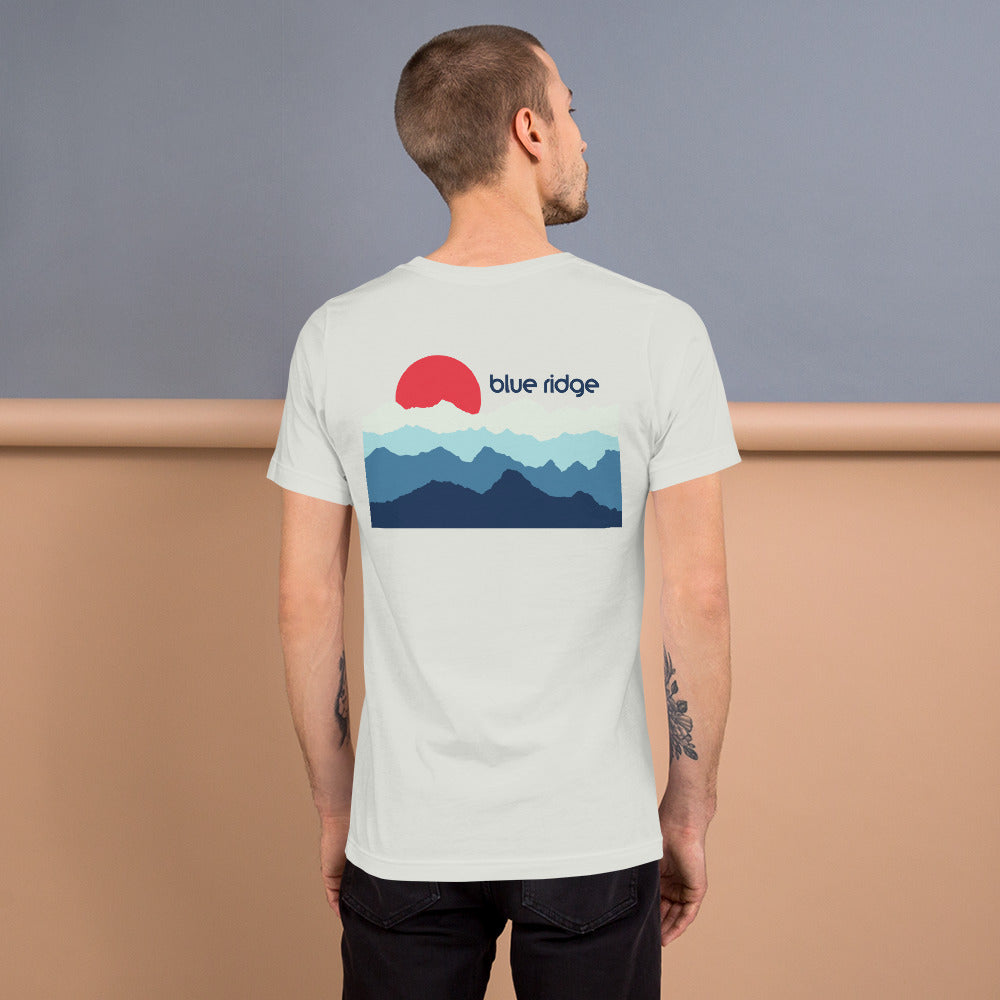 Blue Ridge Mountains #2 Unisex Short Sleeve Tee