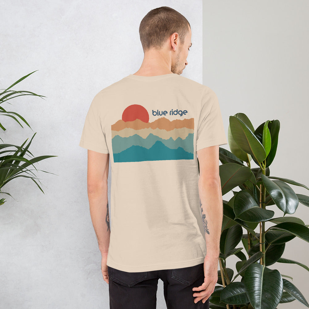 Blue Ridge Mountains Unisex Short Sleeve Tee