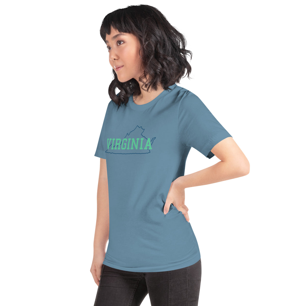 Virginia State Mint Green Unisex Tee