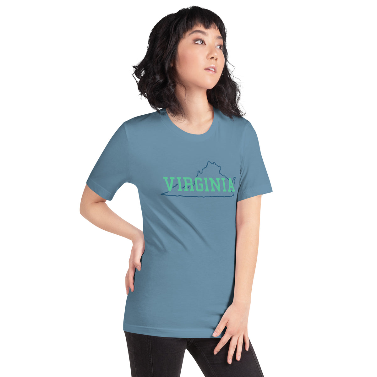 Virginia State Mint Green Unisex Tee
