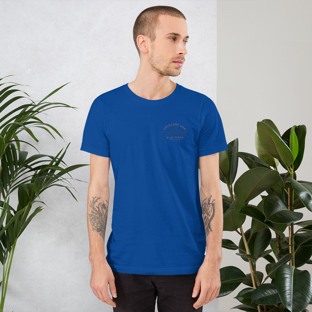 Blue Ridge Mountains Unisex Short Sleeve Tee