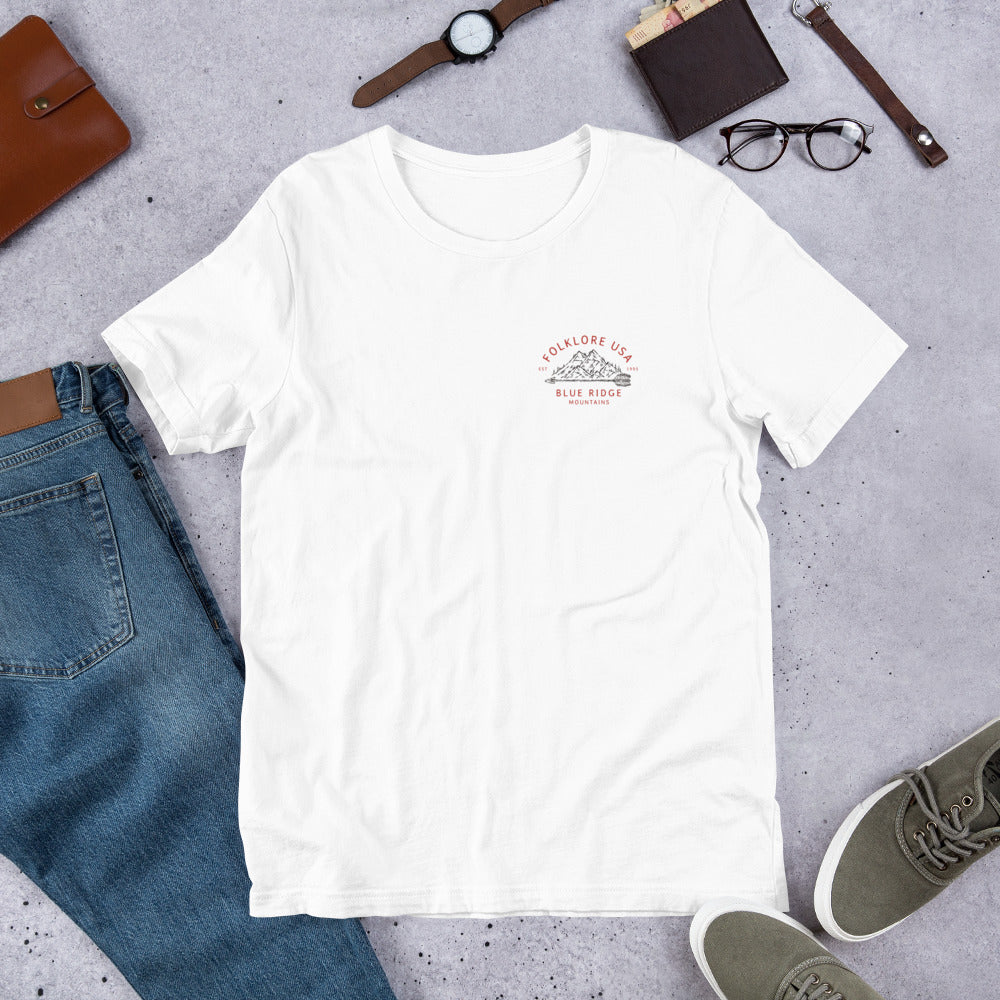 Blue Ridge Mountains Unisex Short Sleeve Tee
