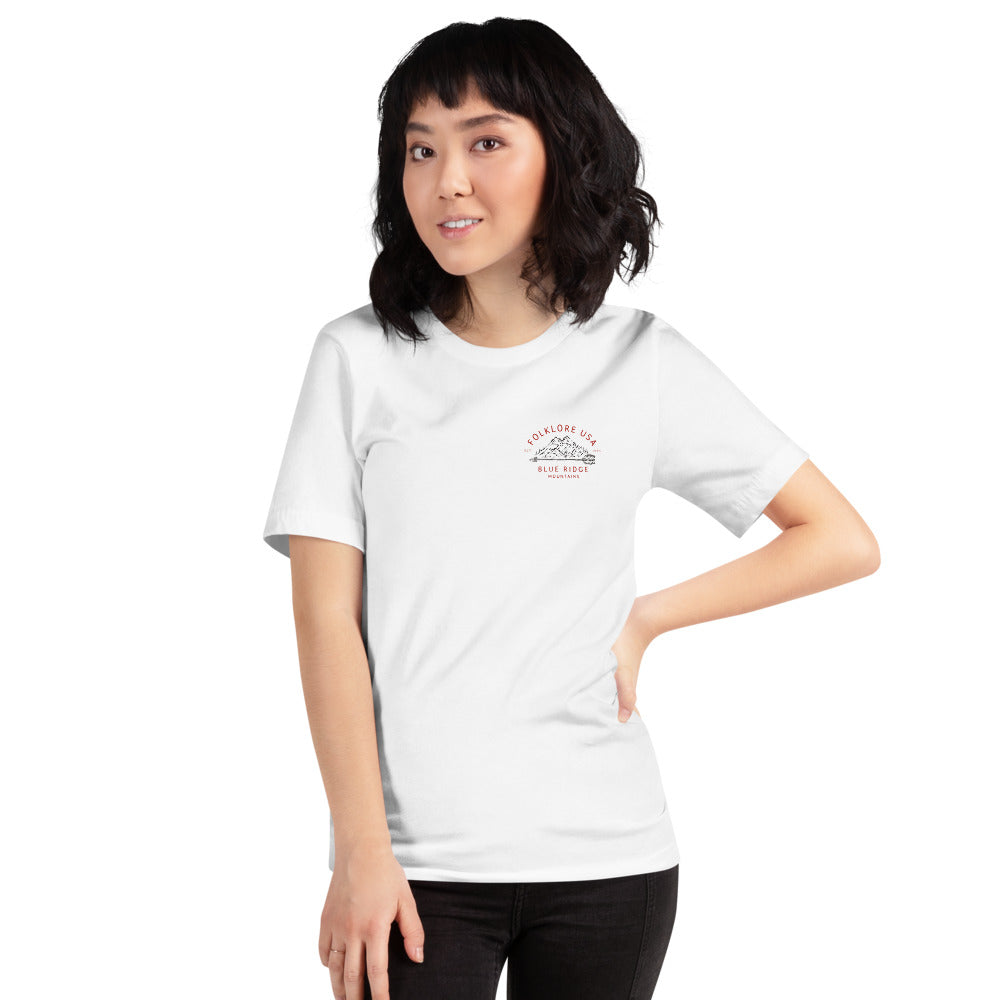 Blue Ridge Mountains Unisex Short Sleeve Tee