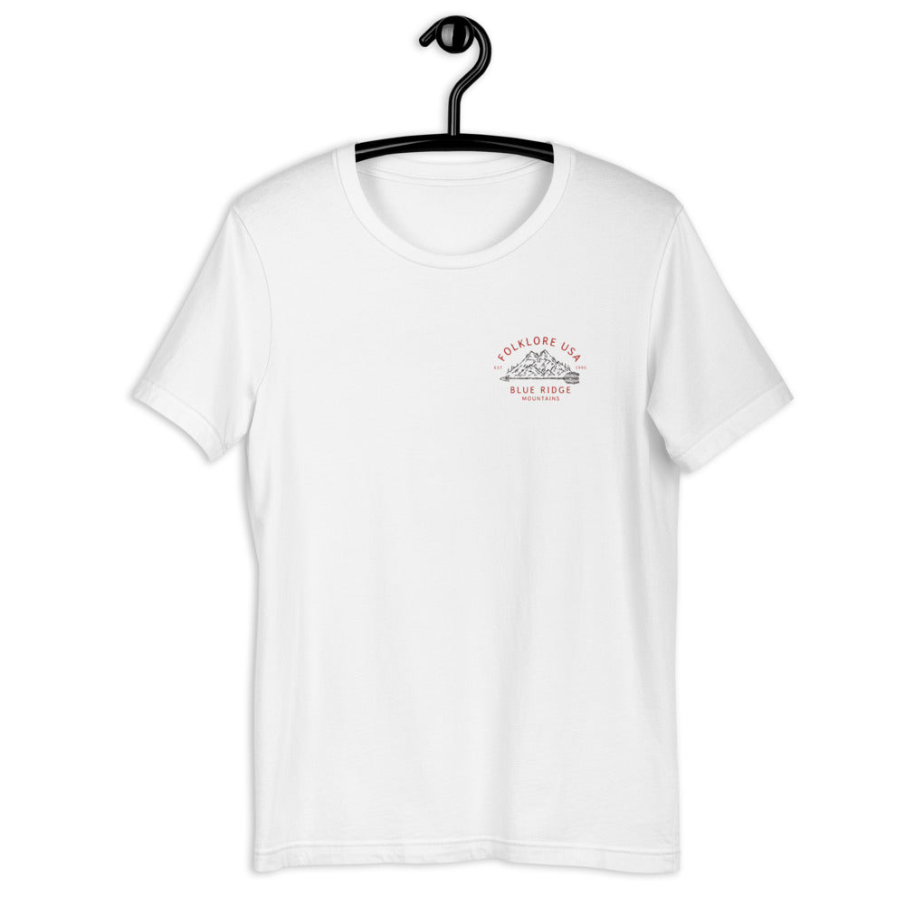 Blue Ridge Mountains Unisex Short Sleeve Tee