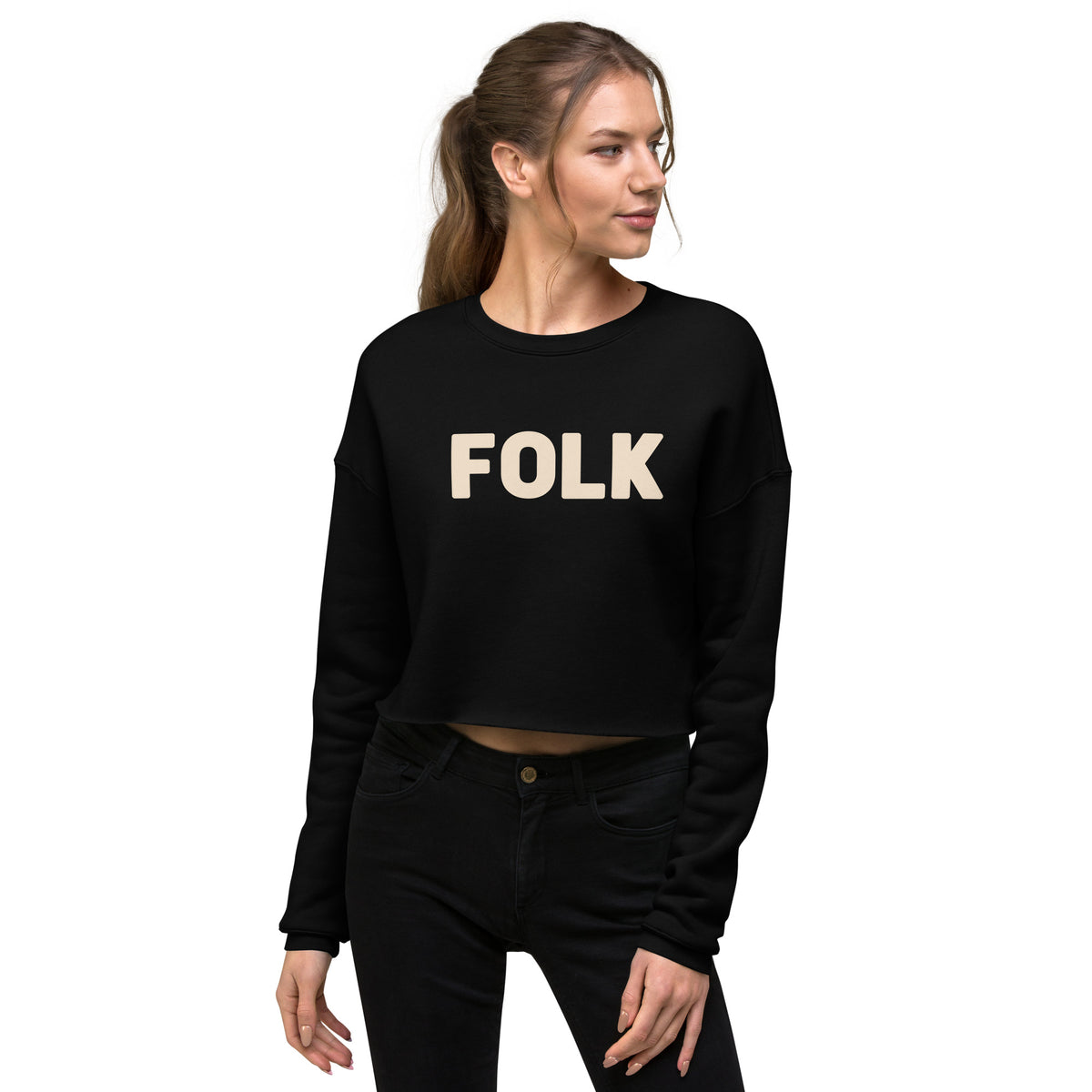 FOLK Crop Sweatshirt