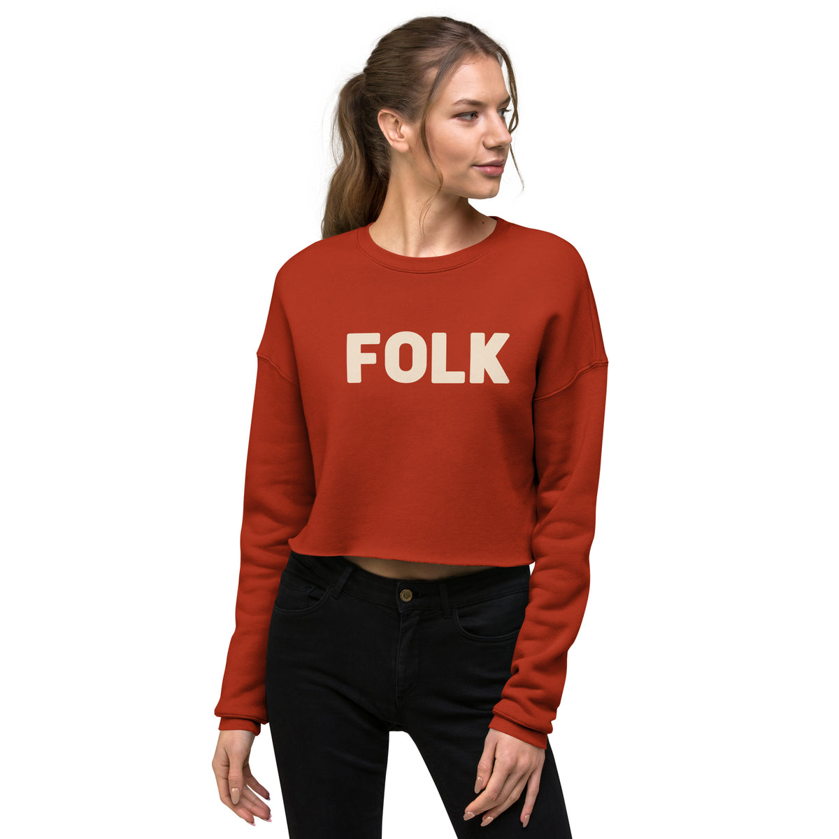 FOLK Crop Sweatshirt