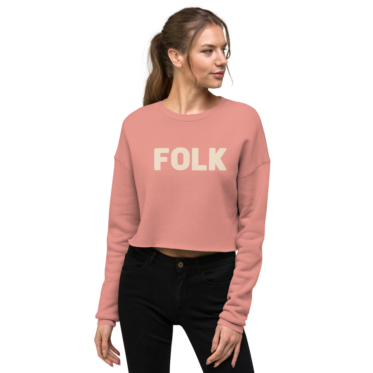 FOLK Crop Sweatshirt